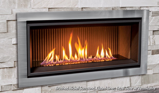 Enviro C34 with brushed nickel surround and fluted liner