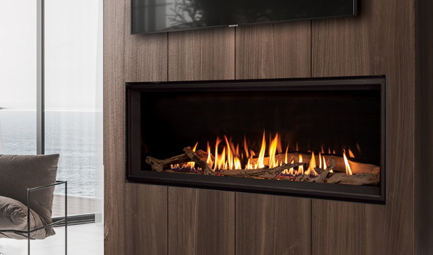 Enviro C60 Tall set in walnut panelling with the sea beyond
