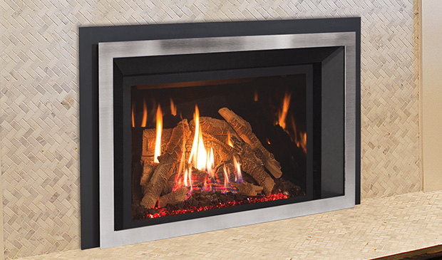 Enviro EX32 insert with brushed nickel trim