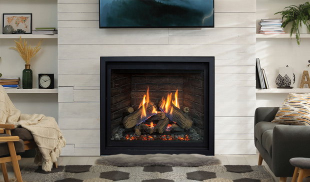 Enviro RZ41 in a white shiplap wall above a wood floor