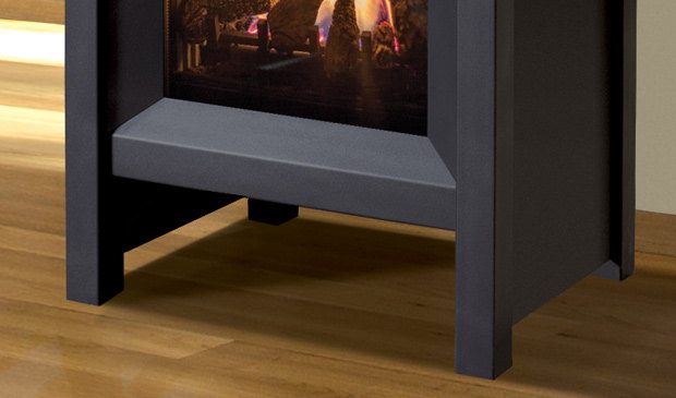 Enviro S20 gas stove on its pedestal base