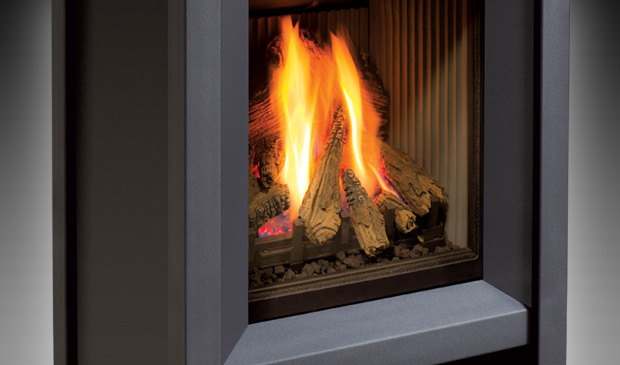 Close view of the Enviro S20 flame