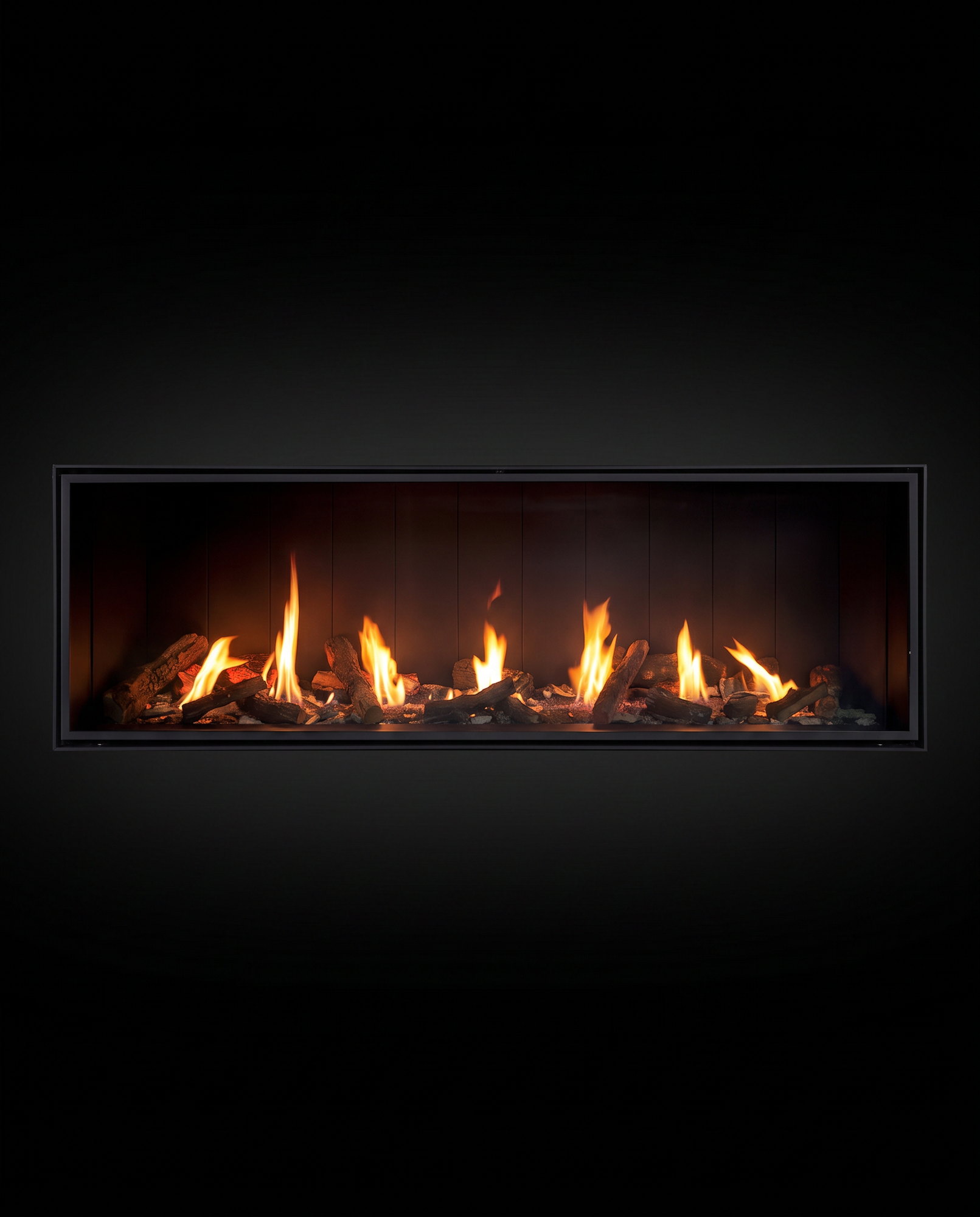The U75 Tall Linear Screened straight on — the full ultra-wide sheet in one frame